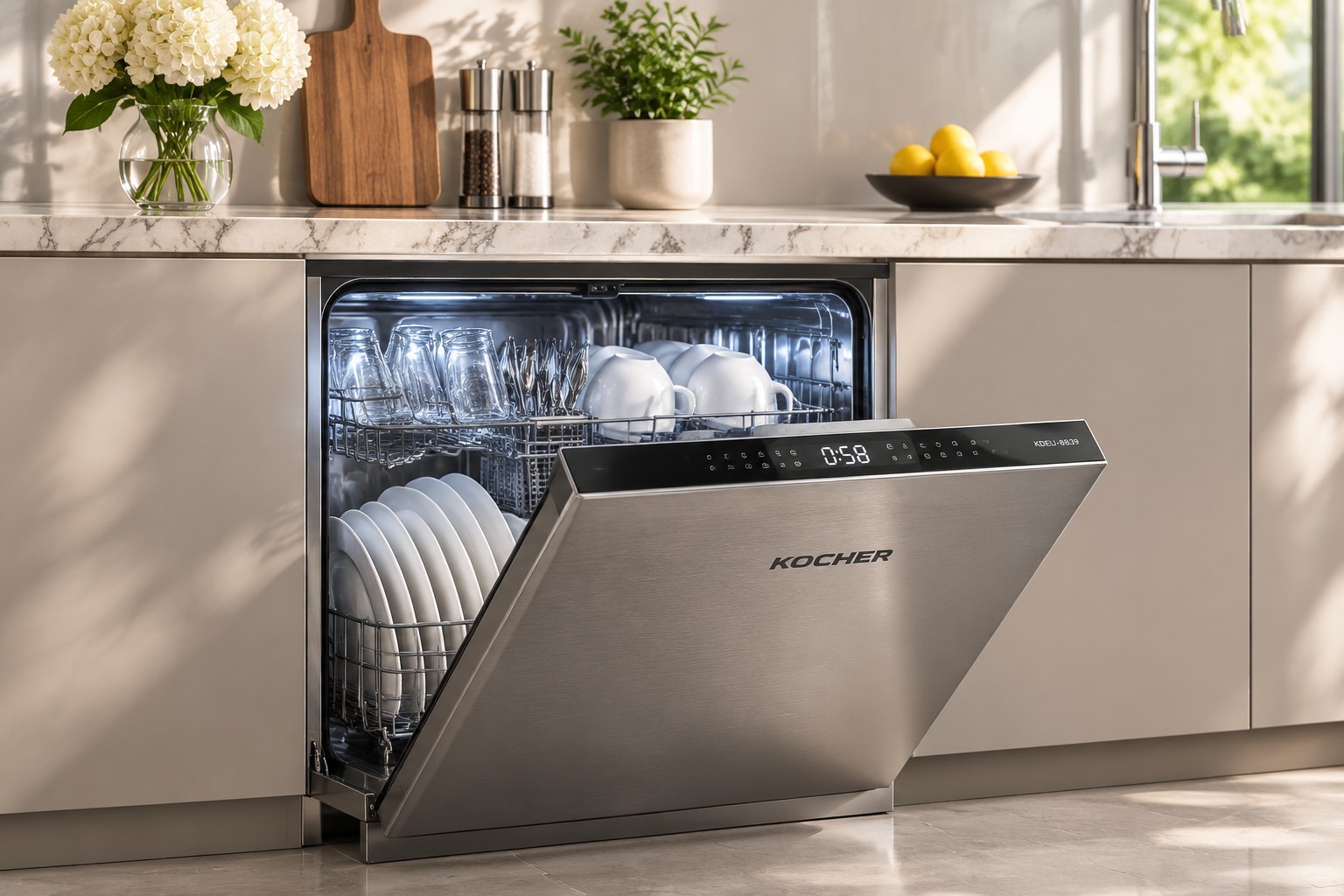 Deskrivadur resis eus an máy rửa bát kocher kdeu-8839 - image 1