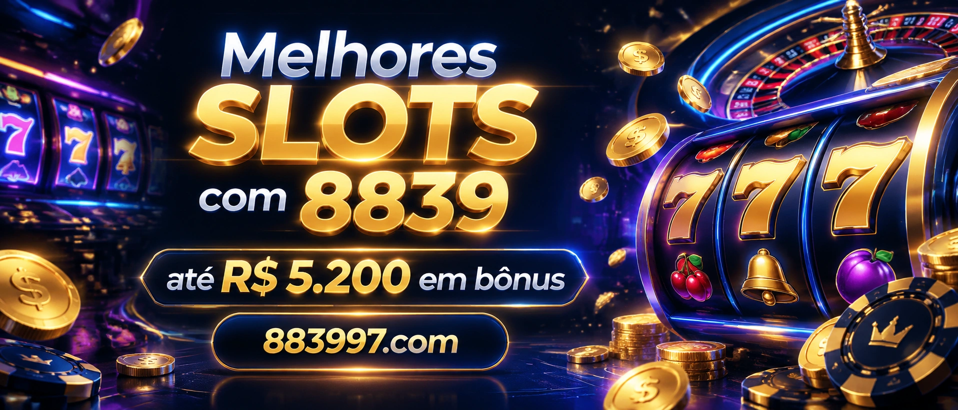 Visual de slots online da 883997 em ambiente de navegação mais amplo, útil para celular e computador